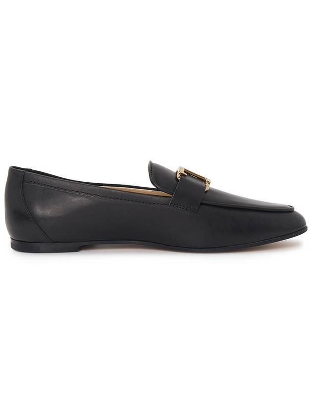 Tods T Timeless Leather Loafers Black - TOD'S - BALAAN 5