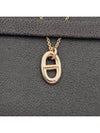 Small Farandole Pendant Necklace Rose Gold - HERMES - BALAAN 8