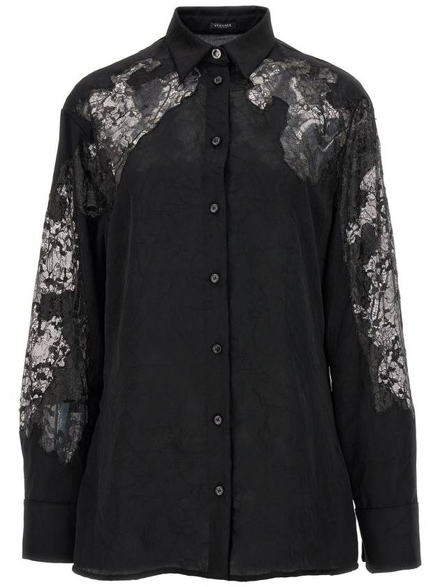 Shirt 10094901A069311B000 Black - VERSACE - BALAAN 2