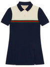 Kids Web Detail Collar One Piece 742139 XJFK5 4582 - POLO RALPH LAUREN - BALAAN 2