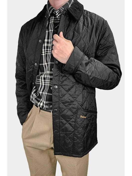 Quilted Jacket Heritage Riddesdale Black MQU0240 - BARBOUR - BALAAN 1