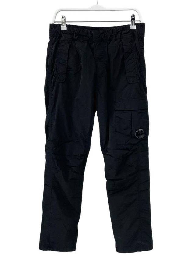 Men's Stretch Cargo Straight Pants Black - CP COMPANY - BALAAN 2