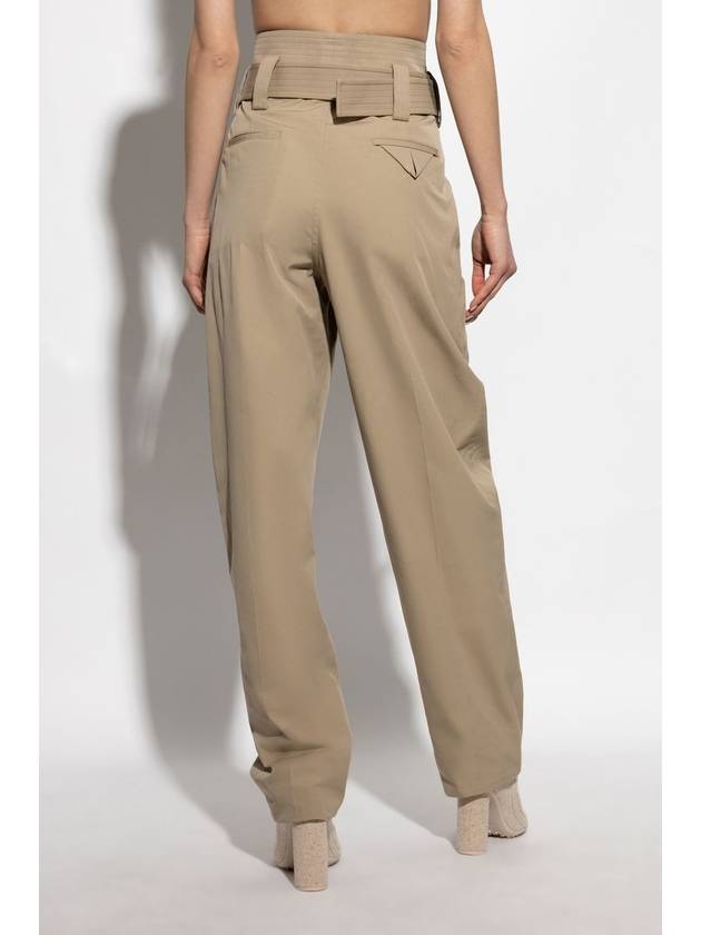 straight pants beige - BOTTEGA VENETA - BALAAN 5