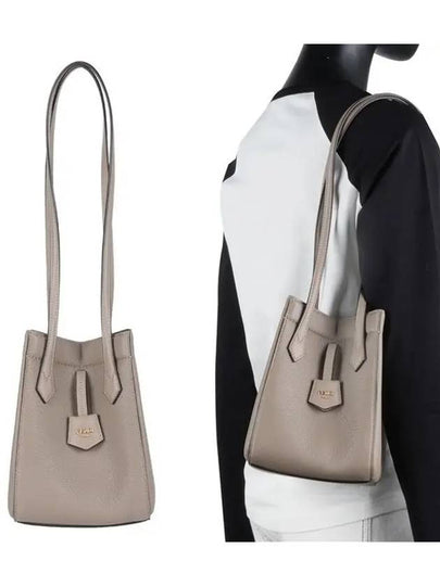 Origami Mini Bucket Bag Dove Grey - FENDI - BALAAN 2