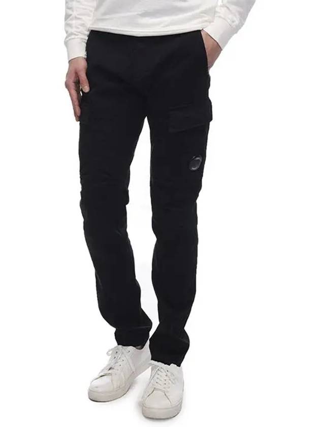 Lens WappenStretch Track Pants Black - CP COMPANY - BALAAN 3