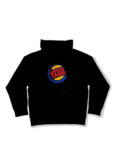 Tabb's Burger Hoodie Black - TABB LUDENS - BALAAN 2