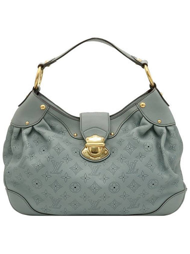 Mint Blue Mahina Leather Solar PM Tote Bag - LOUIS VUITTON - BALAAN 1