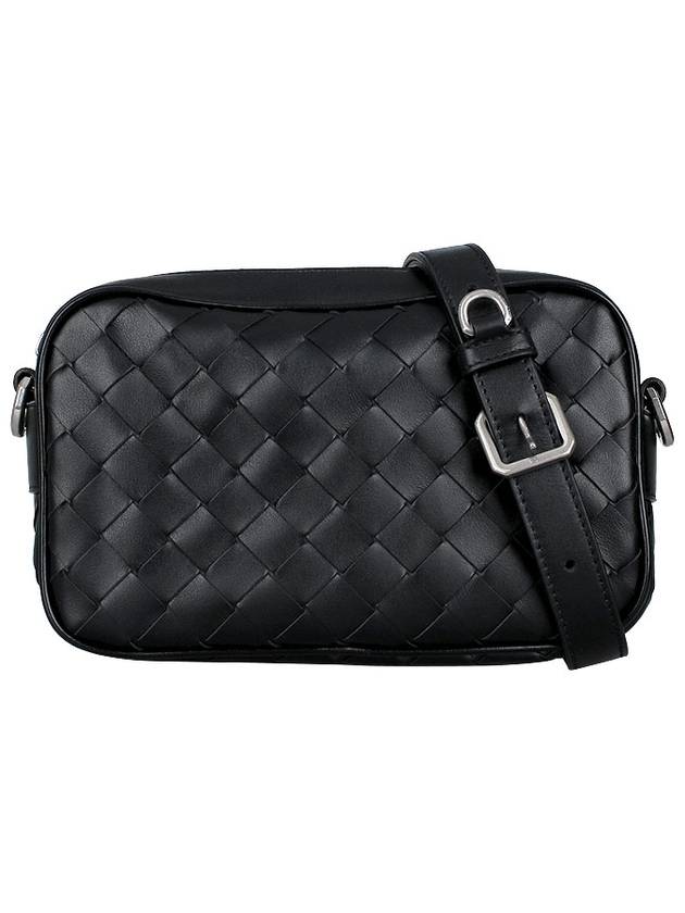 Intrecciato Camera Mini Cross Bag Black - BOTTEGA VENETA - BALAAN 2