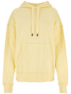 Women's Scott Logo Hoodie Top Yellow - ISABEL MARANT - BALAAN 1