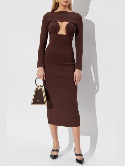 Cult Gaia Dress With Top Jenny, Women's, Brown - CULT GAIA - BALAAN 2