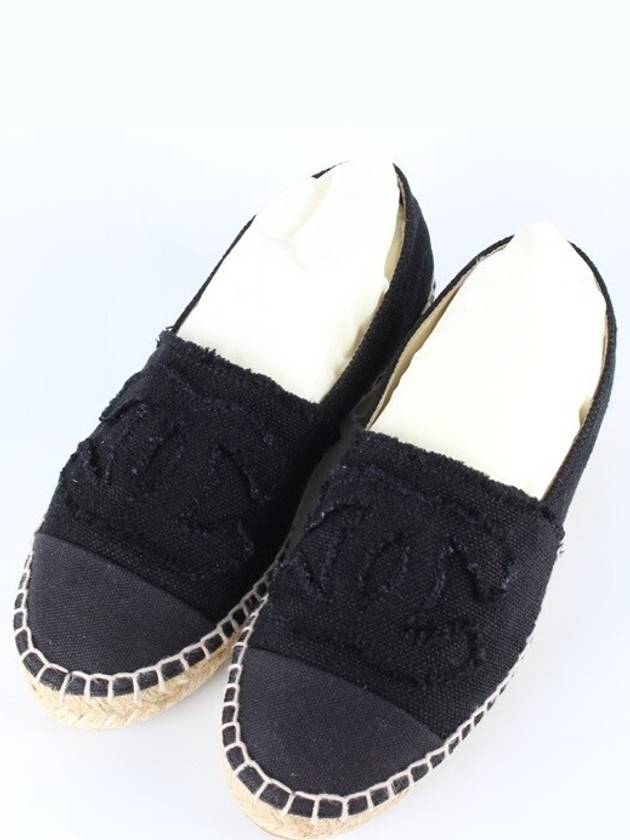 CC logo canvas espadrille 37 240 - CHANEL - BALAAN 1