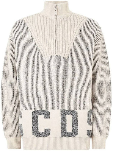 Gcds Half-Zip Sweater - GCDS - BALAAN 1