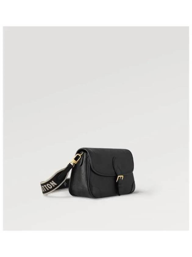 Diane Monogram Leather Shoulder Bag Black - LOUIS VUITTON - BALAAN 3