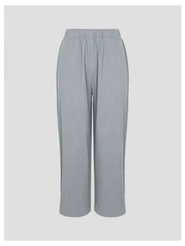 Fine knit pleated pants 1 gray domestic product GM0024080169813 - ISSEY MIYAKE - BALAAN 1