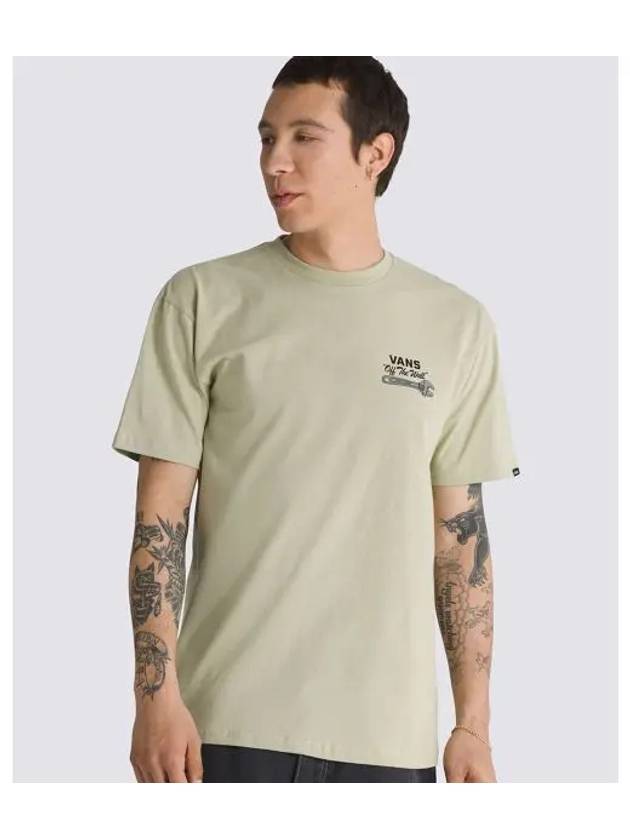 Wrenched Short Sleeve T-Shirt Elm - VANS - BALAAN 2