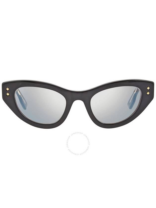 Cat Eye Discolored Lens Acetate Sunglasses Black - GUCCI - BALAAN 2