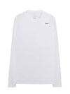 Men's Team Legend Dri Fit Long Sleeve T-Shirt White - NIKE - BALAAN 2