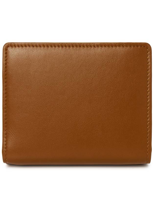 Sense Soft Leather Half Wallet Brown - CHLOE - BALAAN 3