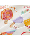 Funny Ice Cream 70 Scarf Blanc - HERMES - BALAAN 4