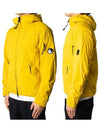 Men's Shell Lens Hooded Jacket Yellow - CP COMPANY - BALAAN 6