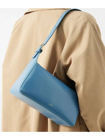 Virginie Baguette Bag Shoulder Bag Blue - A.P.C. - BALAAN 1