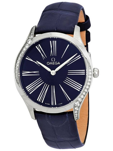 Omega De Ville Blue Dial Ladies Watch 428.18.36.60.03.001 - OMEGA - BALAAN 1