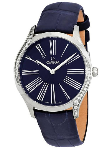 Omega De Ville Blue Dial Ladies Watch 428.18.36.60.03.001 - OMEGA - BALAAN 1