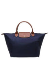 Le Pliage Medium Tote Bag Navy - LONGCHAMP - BALAAN.