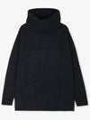 Women's Raveno Knit Turtleneck Black - MAX MARA - BALAAN 3