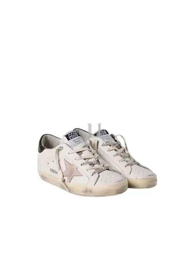 Superstar Dark Green Top Low Top Sneakers White - GOLDEN GOOSE - BALAAN 2