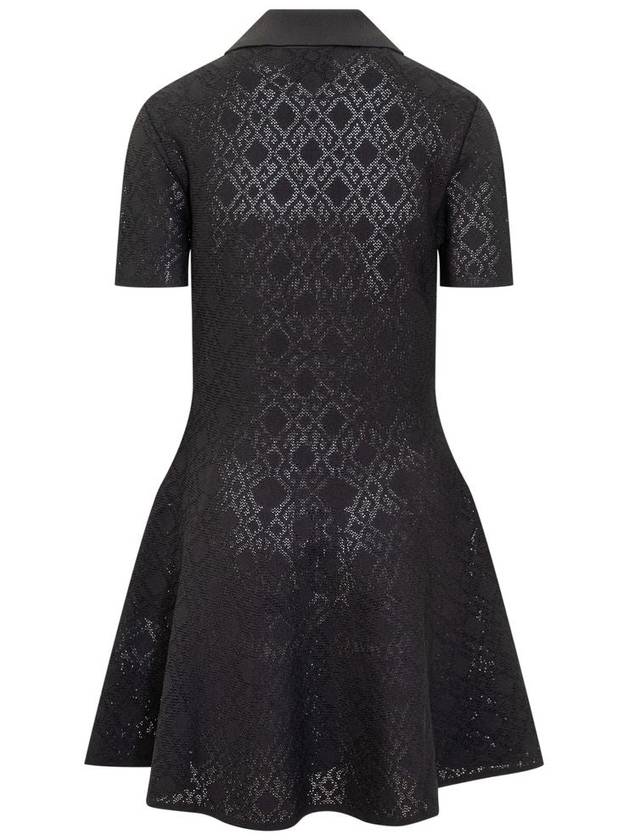 Givenchy "Monogram 72" Jacquard Polo Style Dress - GIVENCHY - BALAAN 2