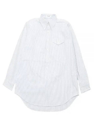 24 IVY BD Shirt B Navy Candy Stripe Oxford 24S1A027 OR062 ZT180 - ENGINEERED GARMENTS - BALAAN 1