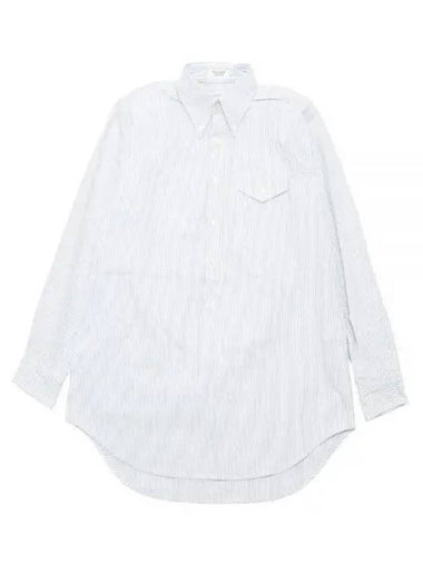 24 IVY BD Shirt B Navy Candy Stripe Oxford 24S1A027 OR062 ZT180 - ENGINEERED GARMENTS - BALAAN 1