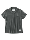 Women's Golf Montrose Short Sleeve PK Shirt Charcoal - HORN GARMENT - BALAAN 1