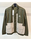 Windbreaker Jacket IK7353 Khaki MENS L - ADIDAS - BALAAN 7