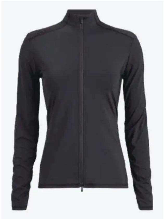 Women's Featherweight Silky Tech Nylon Full Zip Jacket Black - G/FORE - BALAAN 2