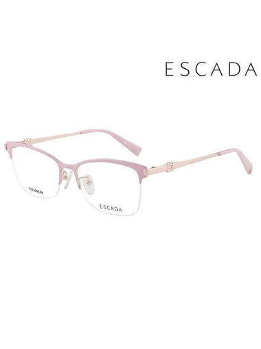 Glasses Frame VES966F 005A Square Titanium Men Women - ESCADA - BALAAN 1