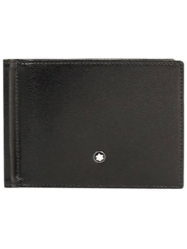 Meisterstuck 6CC Money Clip Half Wallet Black - MONTBLANC - BALAAN 2