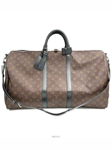 Monogram Macassar Keepall 55 - LOUIS VUITTON - BALAAN 1