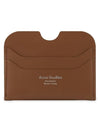 Silver Logo Card Wallet Brown - ACNE STUDIOS - BALAAN 2