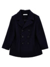 Kids Trench Coat L42C22FUZCJB0065 Blue - DOLCE&GABBANA - BALAAN 1