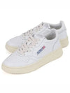 Medalist Leather Low Top Sneakers White - AUTRY - BALAAN 2