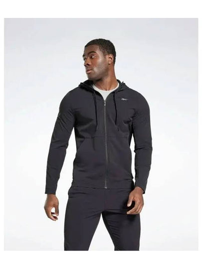 Performance hooded zip up black HG6730 - REEBOK - BALAAN 2