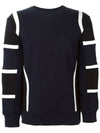 Insert Stitching Sweatshirt Navy - NEIL BARRETT - BALAAN 3