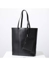 Museum Smooth Calfskin Tote Bag Black - CELINE - BALAAN 3