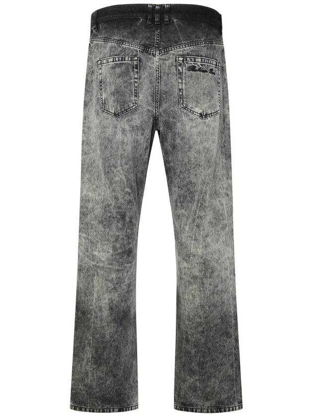 Balmain Gray Cotton Jeans - BALMAIN - BALAAN 3