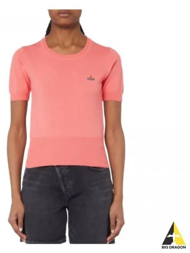 Bea Knit Top Coral - VIVIENNE WESTWOOD - BALAAN 2