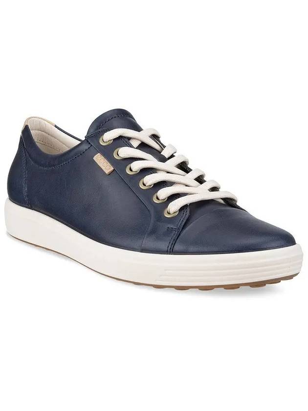 Soft 7 Low Top Sneakers Navy - ECCO - BALAAN 2