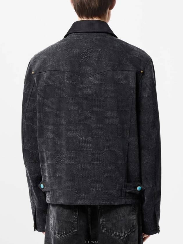 1AFWJ0 Damier workwear cotton blouson - LOUIS VUITTON - BALAAN 5