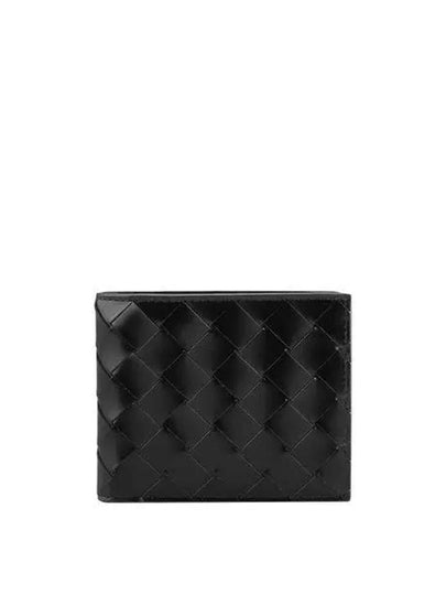 Intrecciato Half Wallet Black - BOTTEGA VENETA - BALAAN 2